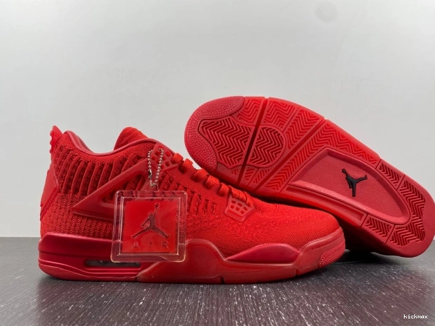 Cheap Jordan Red 4 AQ3559-600 Retro Flyknit 0727
